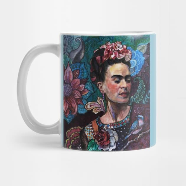 Frida Kahlo Portrait - 1 by FanitsaArt